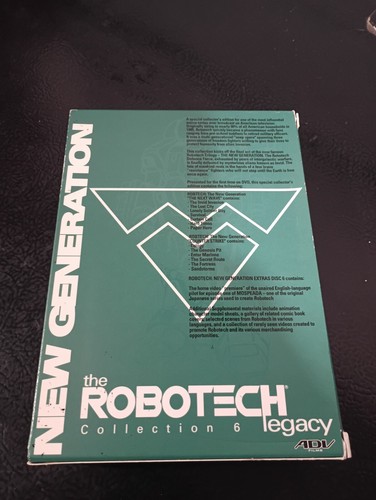 Robotech Legacy - The Macross Saga - Collection 6 Box Set (3 Discs) - Picture 3 of 3