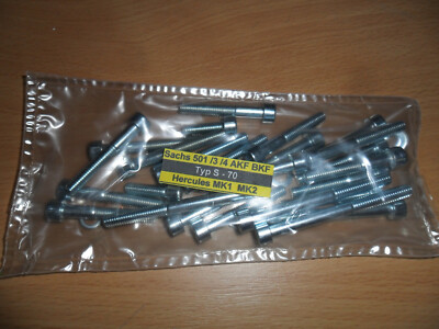 Sachs 501 /3 /4 AKF BKF - >32 Motor Schrauben Set 70 Normteile Satz NEU
