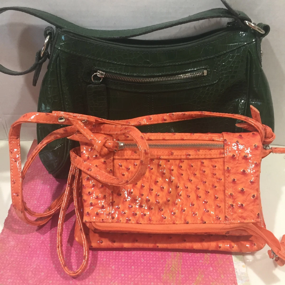 Nine west deals orange purse