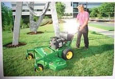 *John Deere Dealers 54" Commercial Walk-Behind Mower Postcard New Old Stock!1997
