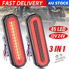 <!--F#f_0-->2X 3IN1 45 LED Tail Lights UTE Stop Brake Indicator Reverse Slim Truck Trailer<!--F/-->