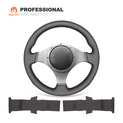Genuine Leather Steering Wheel Cover for Mitsubishi Lancer Evolution 8 VIII 9 IX