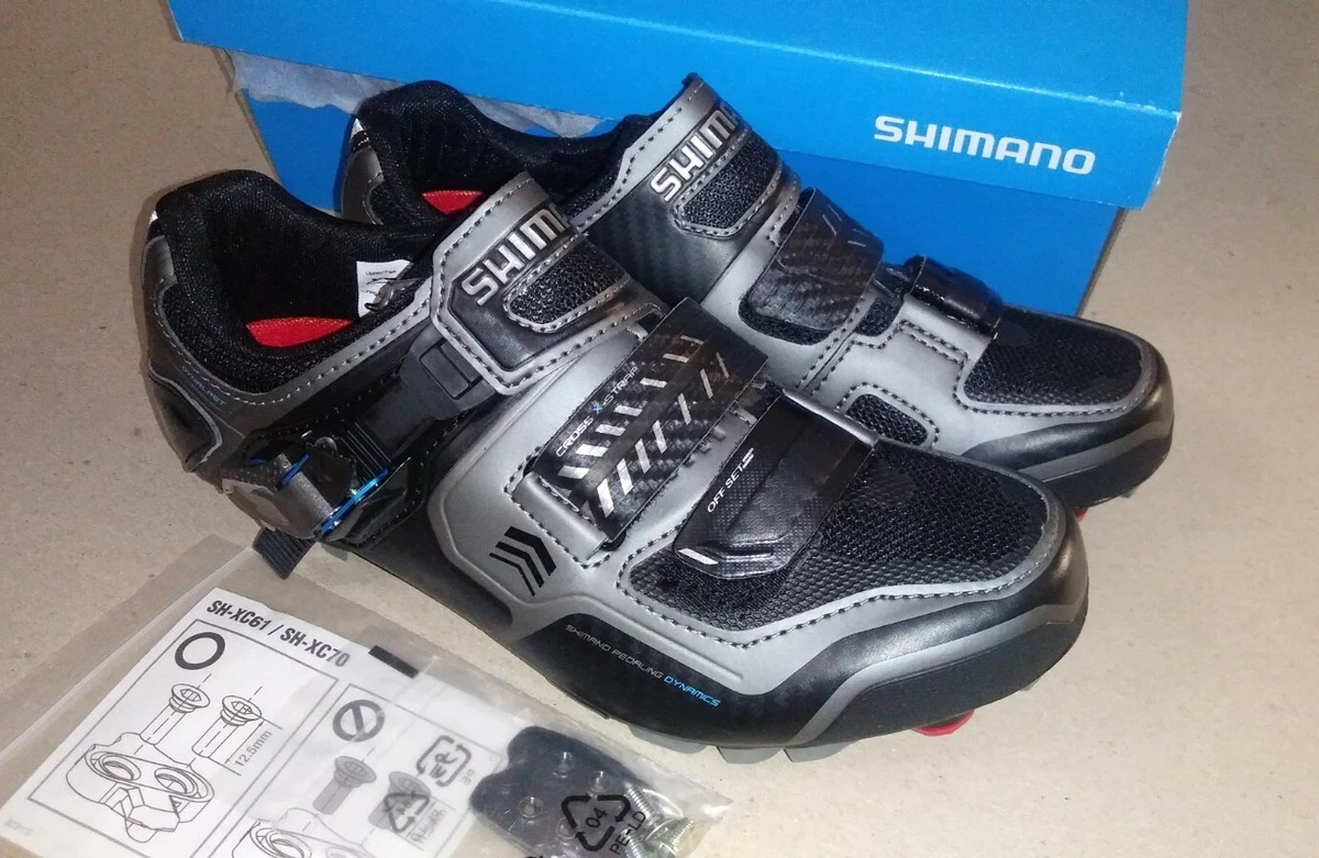 Shimano SH XC61LE Wide Carbon Mountain bike Shoes US size 6.7 EU 40 SPD New