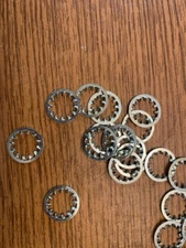 Pack of 50 Internal Tooth Lock Washer 9/16, Zinc Plated