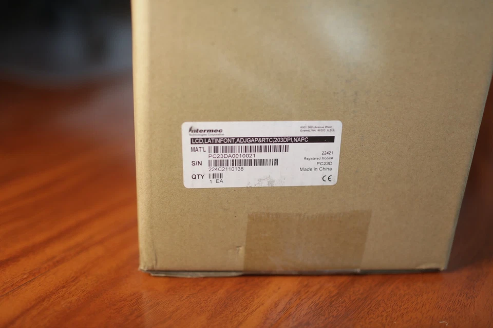 Intermec EasyCoder PC23d Direct Thermal Barcode Label Printer New - Image 3 of 4