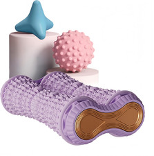 Foot Massage Ball Foot Roller 3-In-1 Set, Plantar Fasciitis Relief, Portable D