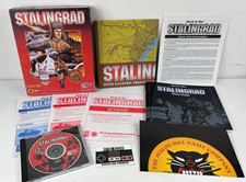 Stalingrado PC Big Box gioco vintage Avalon Hill in scatola completo manuale guida anni 90