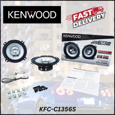 KENWOOD KFC-C1356S / SPORT SERIES 5.25" 2-WAY SPEAKERS **NEW** PAIR  5 1/4"
