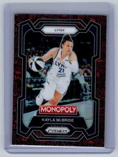 2024 Prizm Monopoly WNBA - Kayla McBride #61 Classic Icons Red Prizm
