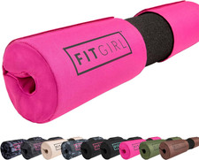 - Squat Pad and Hip Thrust Pad for Leg Day, Barbell Pad Stays in Place Secure, T