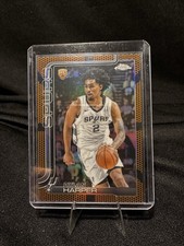 2025-26 Topps Chrome Dylan Harper RC Basketball Border Refractor SP #252