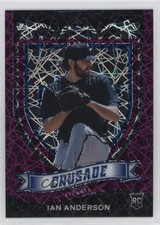 2021 Panini Chronicles Crusade Purple Velocity Prizm Ian Anderson #22 13rw