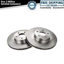 Front Disc Brake Rotor 5 Lug Left & Right Pair for Subaru Impreza Saab