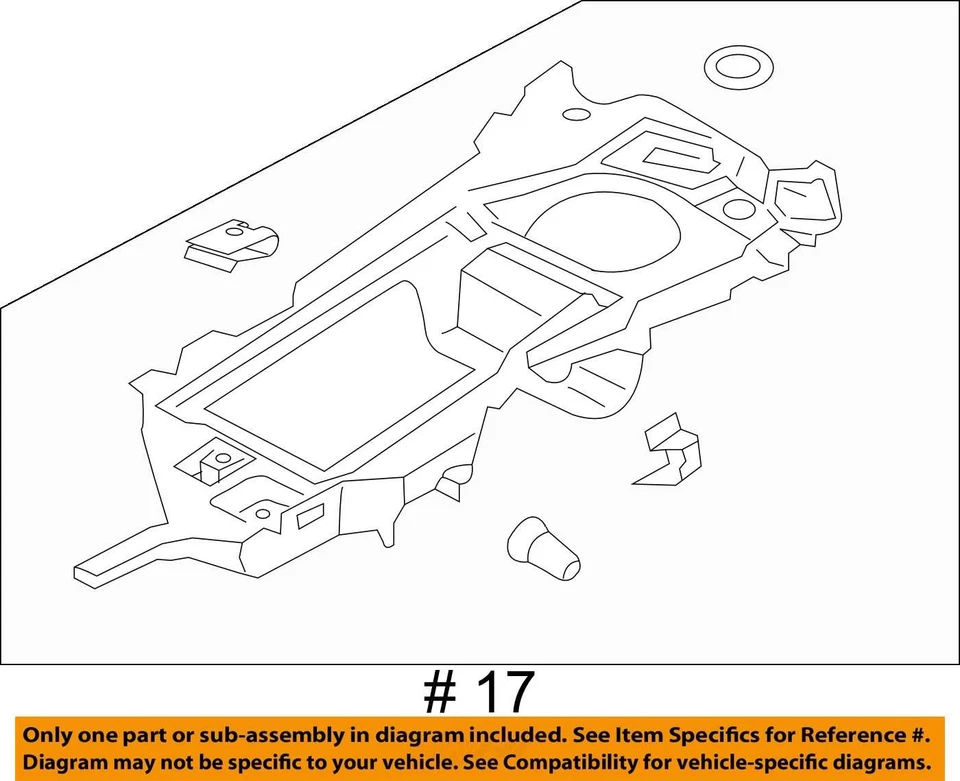2014-2018 Porsche Boxster Cayman Rear Cargo Storage Panel Bracket Left Driver OE Foto 4 de 4