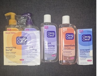 Clean Clear Face Bundles New Free Shipping