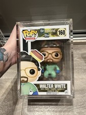 FUNKO Pop! Breaking Bad: Walter White in Green Hazmat Suit #160 W/ hard stack