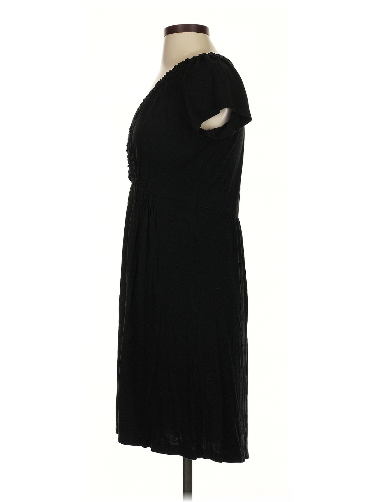 Calvin Klein Women Black Casual Dress 0 thumbnail 4