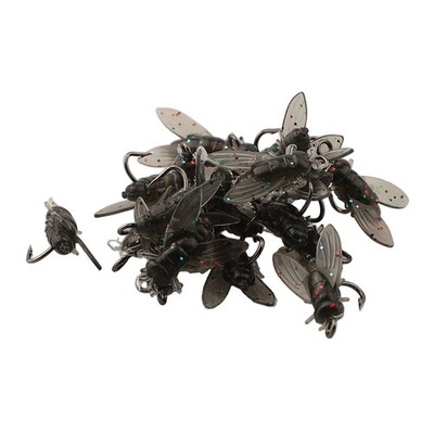 Premium Soft Bait Konvolut 20 Stück Fliegenfischen Fliegen für Forelle und fü