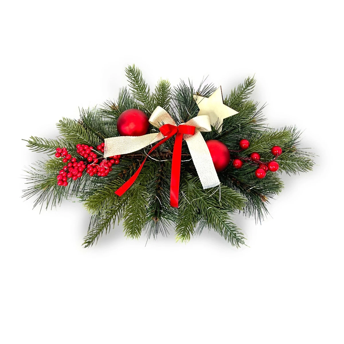 KAHEIGN 30 Pz Stella Di Natale Glitterata, 7.5/10 /15 Cm Ornamento Dell'albero Di Natale Ornamento Della Decorazione Dei Fiori Di Natale Per Ghirlande Ghirlande (Oro