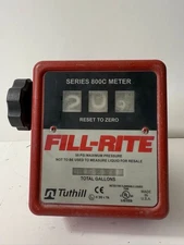 Tuthill Fill-Rite Series 800C 3 Digit Mechanical Flow Meter up to Max 50 PSI