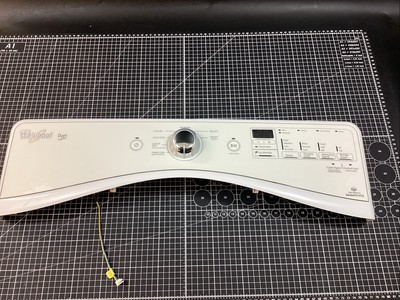 W10391519/W10489108-Whirlpool Duet Dryer Control Panel Console ASM (WED80HEBW0)