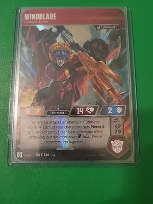 Transformers TCG Windblade Combiner Hunter SRT T46/T46 Wave 2