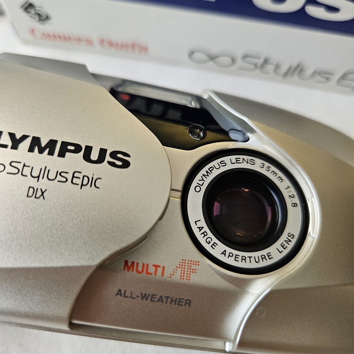 OLYMPUS Stylus Epic オリンパス フィルムカメラ Olympus Stylus Epic DLX 35mm Point & Shoot Film Camera for