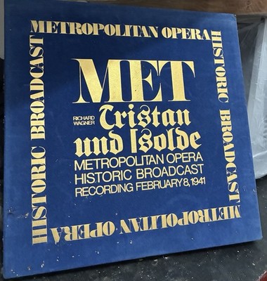 wagner tristan und isolde - MET -Historical Broadcast 1941 - Soria Series Box Se