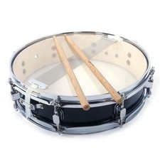 Black Snare Drum, Drum Stick, Drum Key, Strap