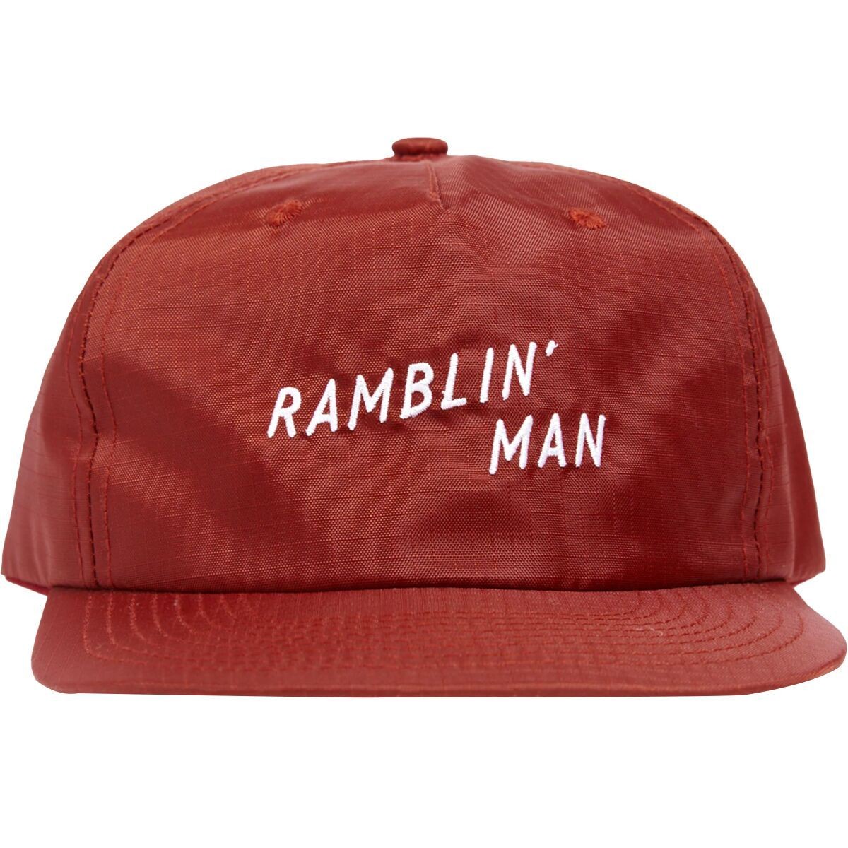 Нейлоновая кепка Seager Co Ramblin Man Ripstop кирпично-красного цвета Один размер 5890₽