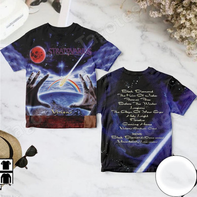 Stratovarius Visions Album Cover T Shirt All Size S-5XL MI589