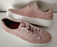 Legero Damen Qualität Schuhe Lima Plateau Sneakers Velour Powder pink Gr. 42 neu