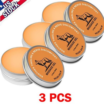 3PCS Neuro Balm, Joint Care Soothing Cream,Herbal Cooling Soothing Cream