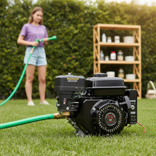 212CCM 4-Takt Benzinmotor Kartmotor E-Starter Motor Industriemotor Standmotor