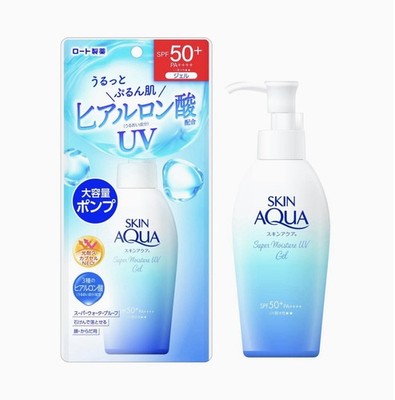 SUNSCREEN - Skin Aqua Super Moisture Gel Pump SPF 50+ PA++++ [140G