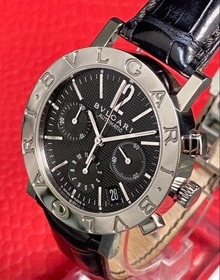 BVLGARI Bulgari BB38LSCH Automatic with rare buckle