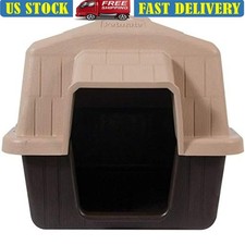 Weatherproof Durable Outdoor Dog House W/ Ventilation Small Pets  Strays New