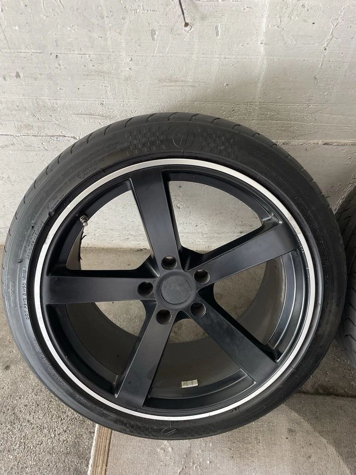 Felgen Reifen BMW VW T5 T6 5x120 Zoll 19 225/40zr19 Multivan CARAVELLE T5 - Bild 3 von 4