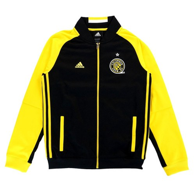 #ad Columbus Crew SC MLS Adidas Full Zip YOUTH Black Authentic Anthem Track Jacket $24.99