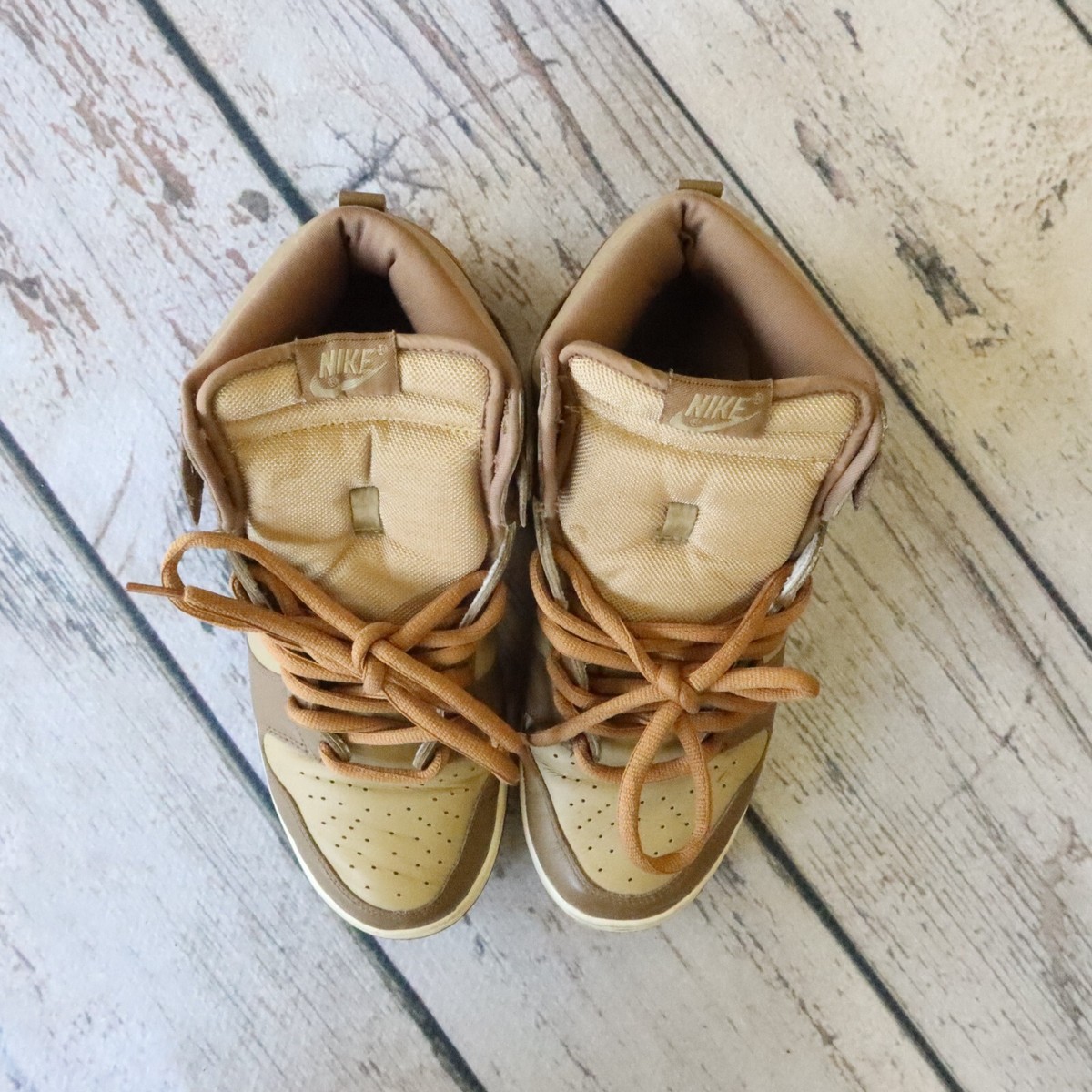 Vintage 2003 Nike Dunk High Maple Shoes 304717-222 Size 11 | eBay