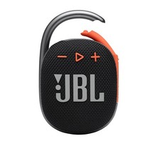 JBL Clip 4 Black Orange Portable Bluetooth Speaker Open Box No Factory Box