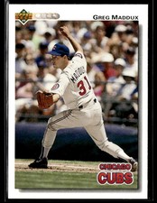 1992 Upper Deck #353 Greg Maddux Braves Baseball Card 1401G