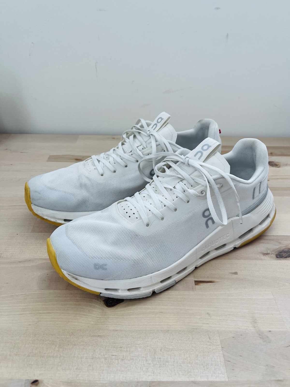 ON CLOUD Cloudnova White Cloudtec Running Sneaker… - image 1
