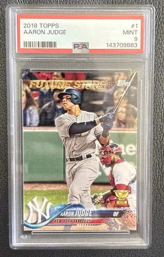 Aaron Judge Yankees 2018 Topps Future Stars Rookie Cup Card #1 PSA 9 Mint