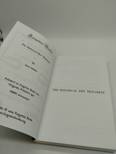 The Historical New Testament Forgotten Books By James Moffatt - Picture 9 of 13