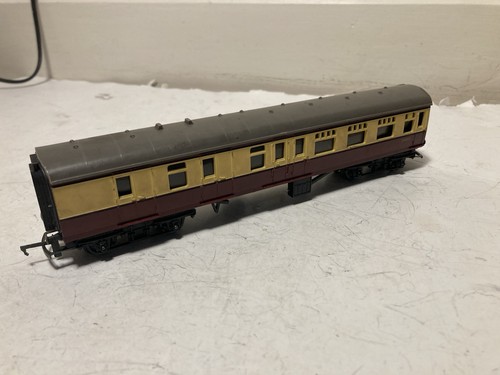 Triang Coach R28/220 Brake Coach 34002 BR weinrot/creme ohne Verpackung GC | Zustand: Used