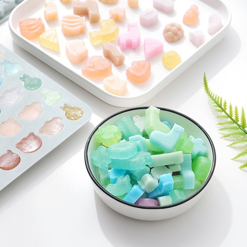 2Pcs Chocolate Baking Molds Silicone Mold Animal-Shape Candy Silicone Mold - Picture 6 of 12