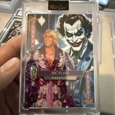 Ric Flair 1/1 Joker Prizm From Holiday Joker Pack Multi-Sport 2025 Wild Card
