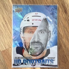 Upper Deck 2025-26 Series 1 UD Portraits Alex Ovechkin P-12 Capitals NHL