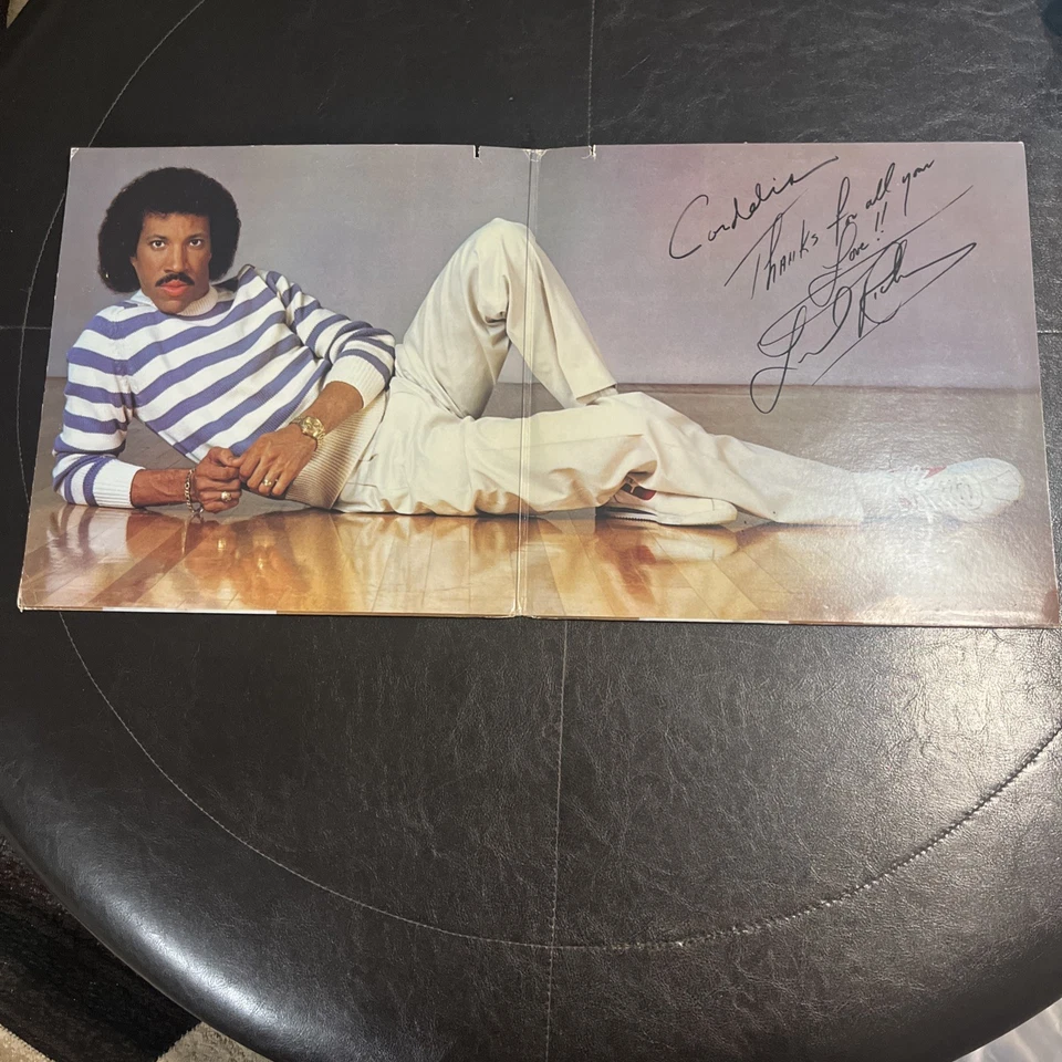 Lionel Richie DJ Motown Promotional Signed Copy - Image 4 of 4